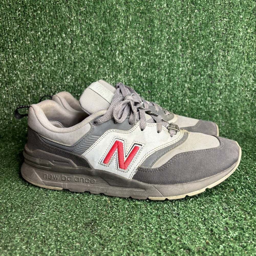 New Era x New Balance‎ 997H  Choose Your Own Style Sneakers Grey Red Mens Sz 9.0